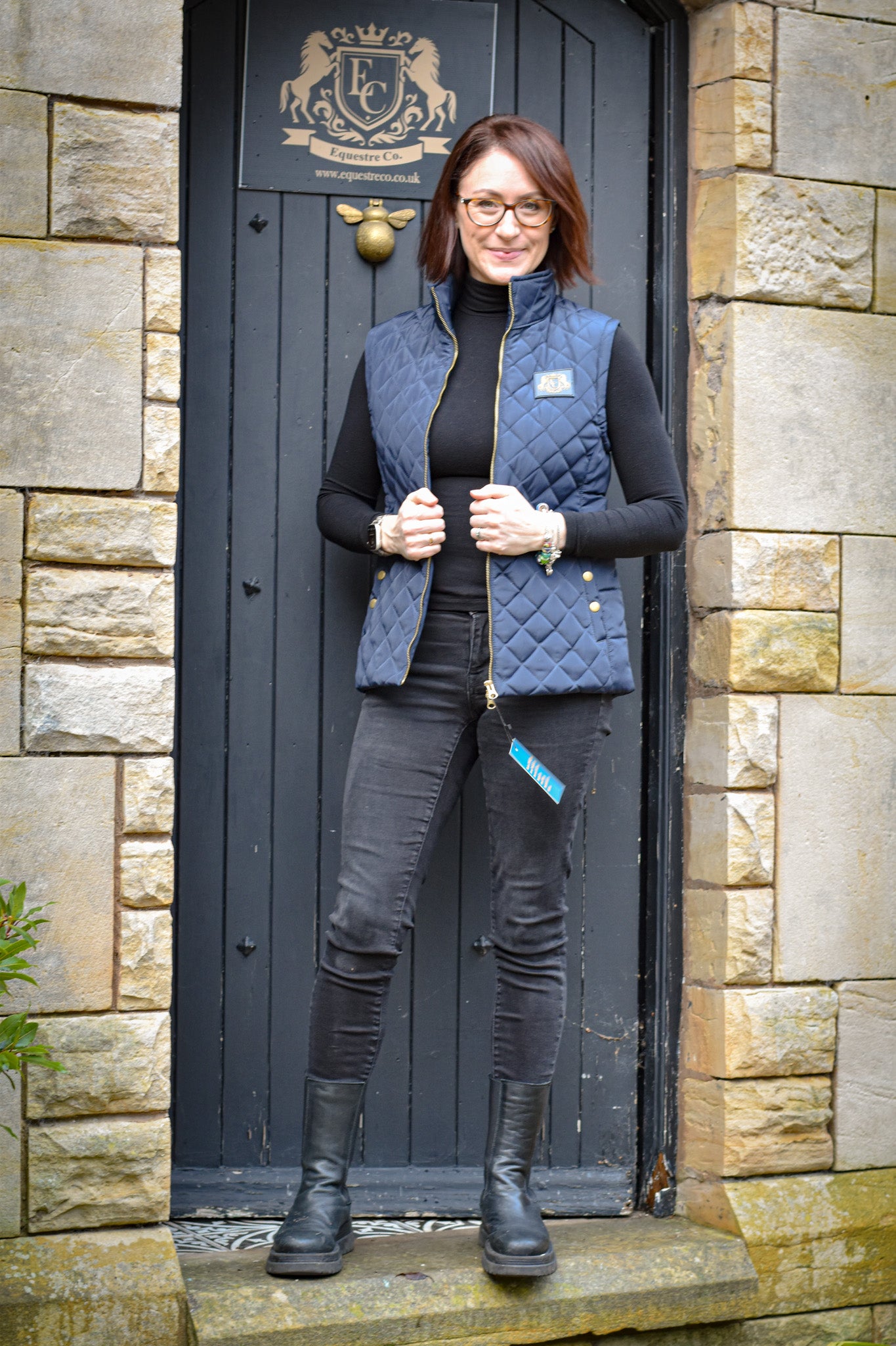 Adults Nouveau Luxury Quilted Gilet ✨ - Equestre Co.