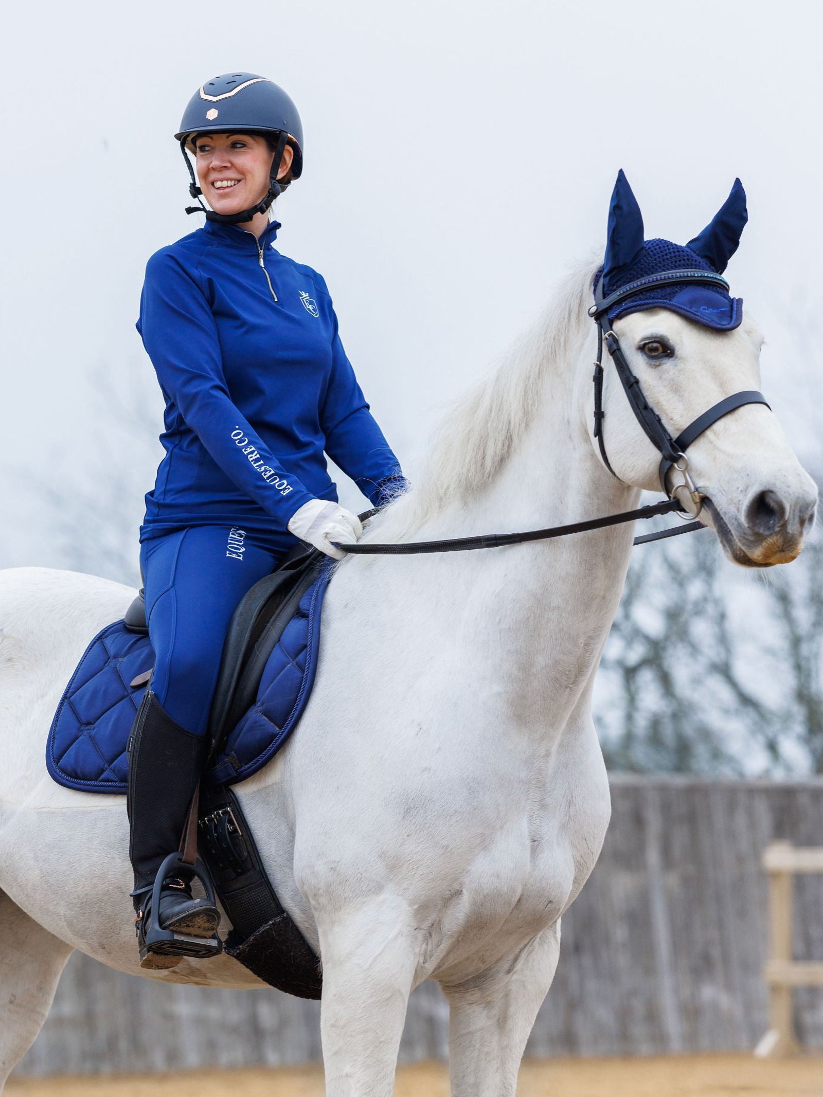 Adults Nouveau Luxury Base Layer - Blue