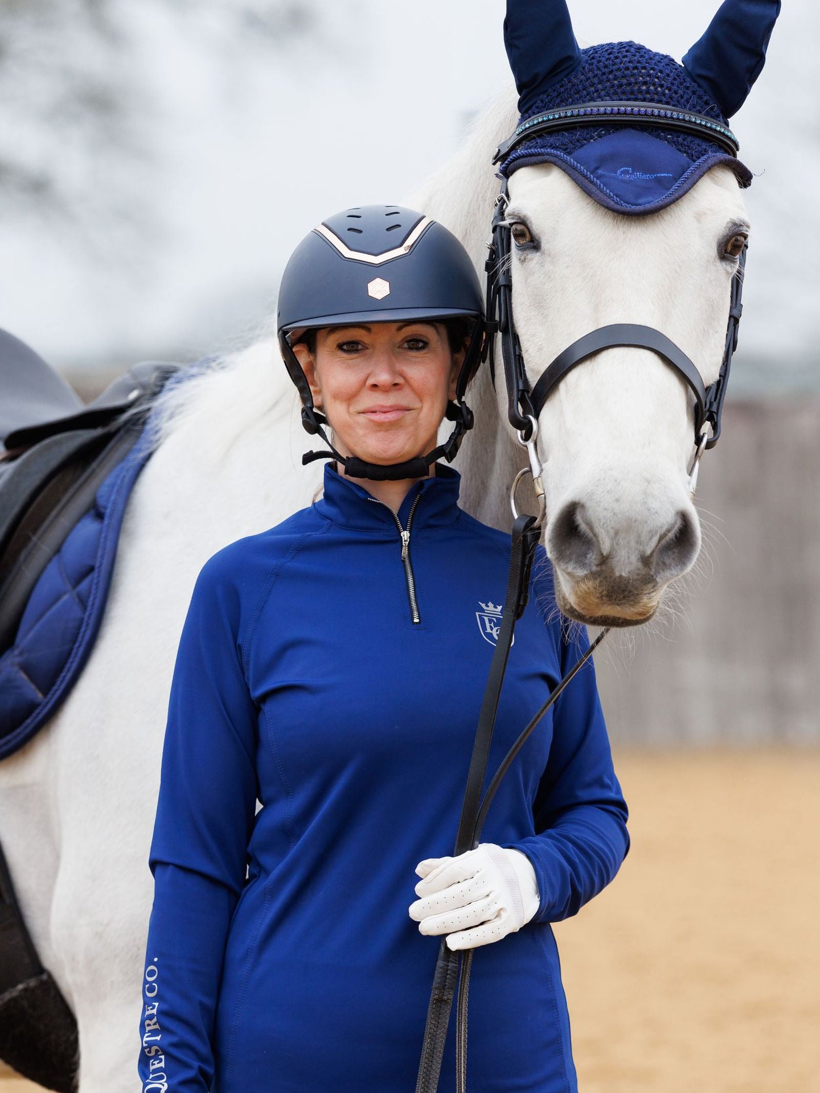 Adults Nouveau Luxury Base Layer - Blue