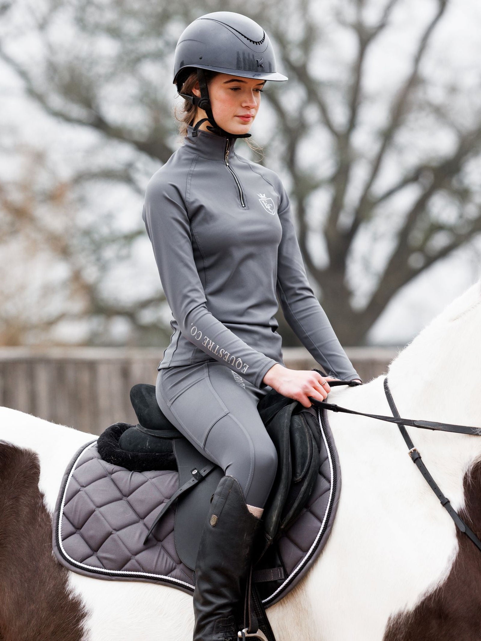 Adults Nouveau Luxury Base layer - Grey