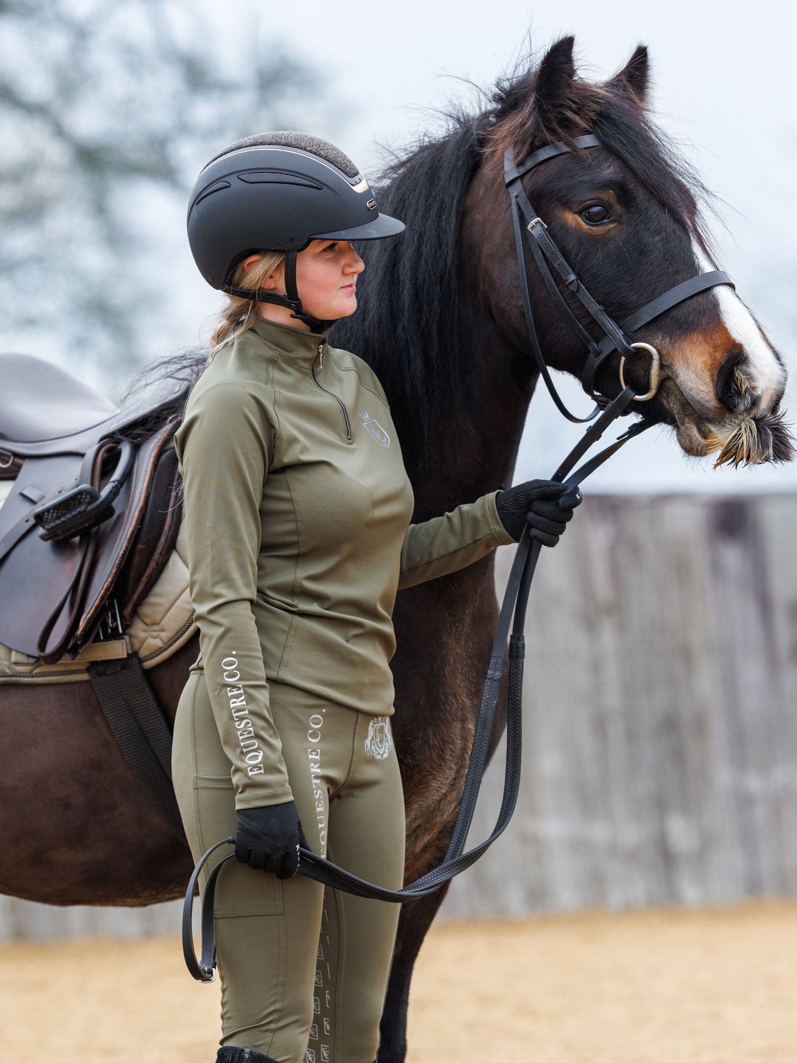 Adults Nouveau Luxury Base Layer - Olive