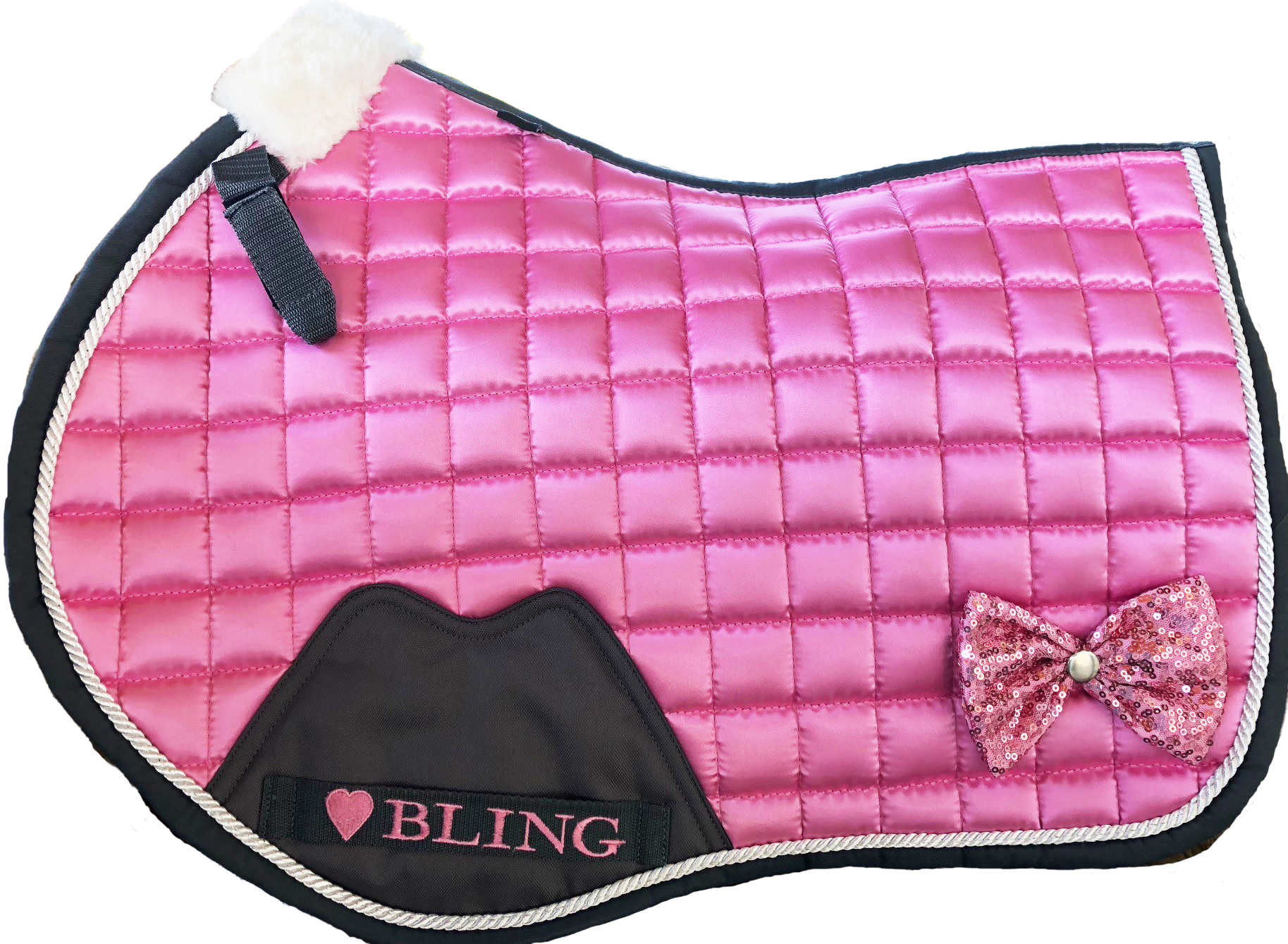 Bling by Equestre Co. Twilight pink saddle pad
